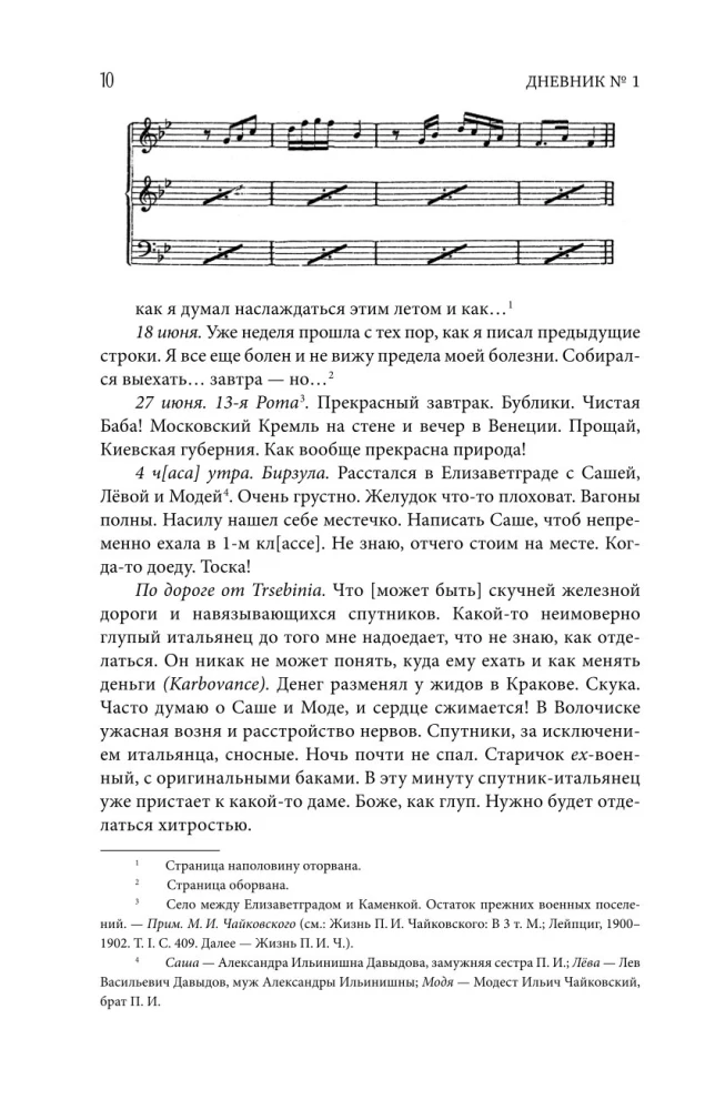 Петр Чайковский. Дневники. Николай Кашкин. Воспоминания о П.И. Чайковском
